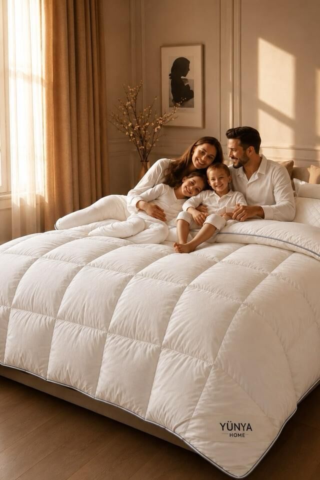 %100 YÜN Yorgan Çift Kişilik (195×215) | Doğal ve Nefes Alan Premium Yorgan